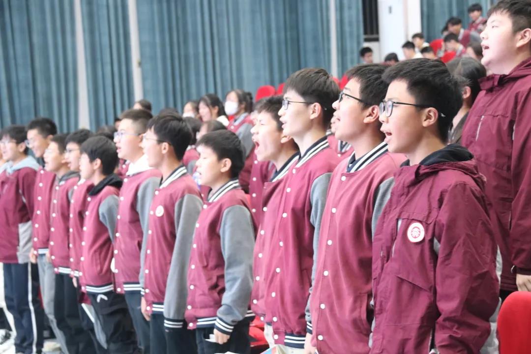 厲兵秣馬 志在登頂|北大培文蚌埠實驗學校召開2019級月診斷表彰暨中考動員大會